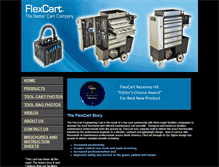 Tablet Screenshot of flexcartllc.com